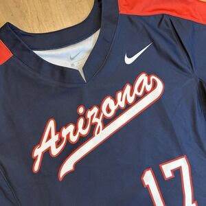 Nike Women's M Arizona Wildcats Softball Digital Vapor Pro Jersey #17 881246